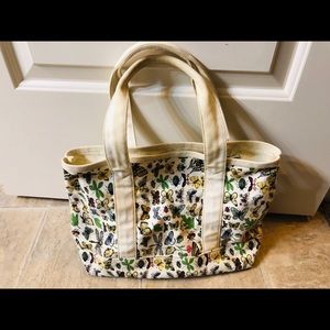 Jcrew vintage butterfly tote